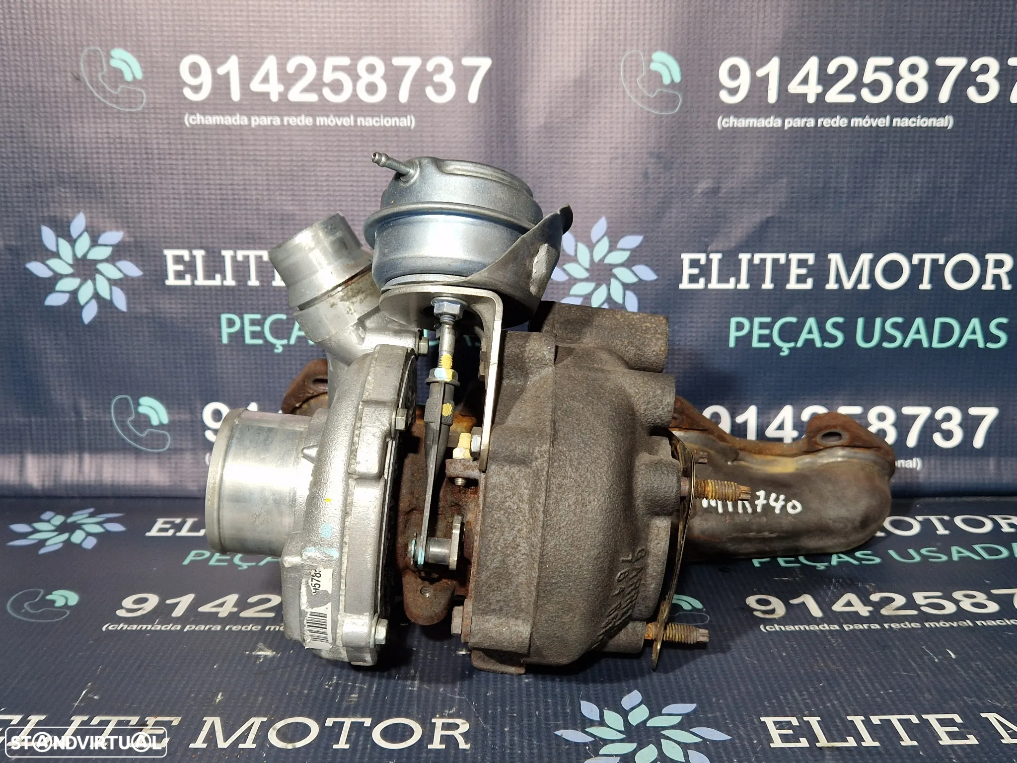 Turbo usado GARRETT GTA1749V RENAULT LAGUNA 2.0 DCI 150CV H8200347344 MEGANE ESPACE TRAFIC - 6