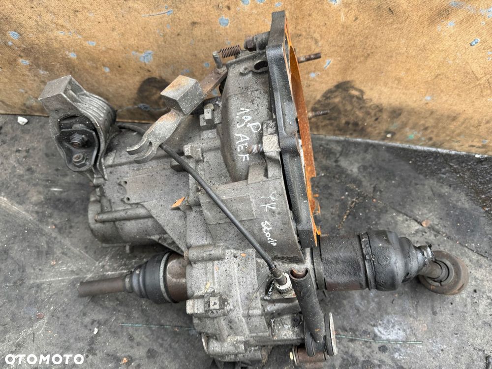 skrzynia biegów skoda felicia vw polo caddy 1.9 d aef sprawna cwt - 4