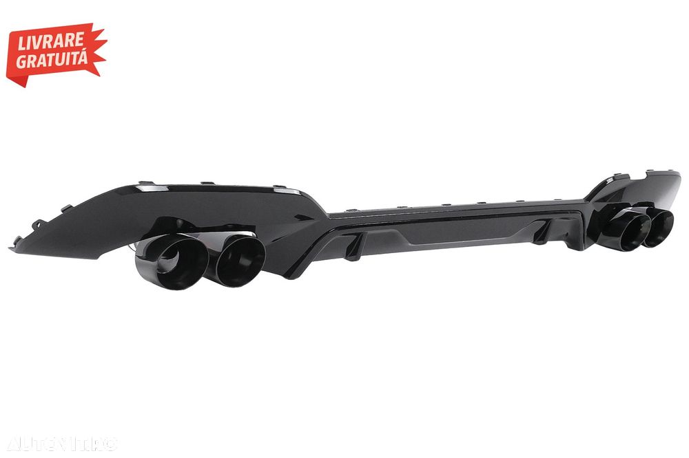 Difuzor Bara Spate si Tobe Ornament BMW 3 Series G20 G28 Sedan G21 Touring (2019-0- livrare gratuita - 5