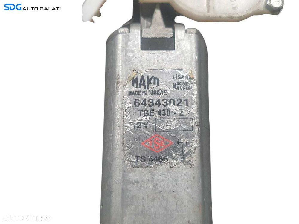 Motoras Stergator Luneta Geam Sticla Haion Portbagaj Fiat Doblo 2001 - 2010 Cod 64343021 [N3509] - 6
