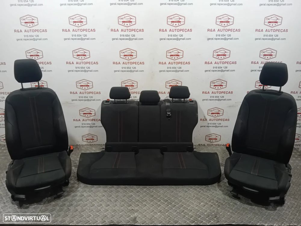Conjunto de Bancos BMW Série 1 F20 LCI Sport em Tecido Original - 1