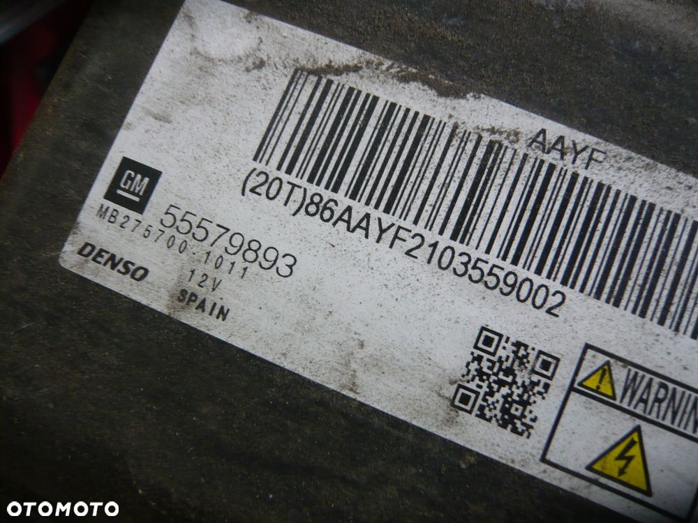 komputer sterownik silnika 55579893 opel astra j - 2