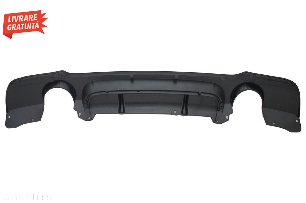 Difuzor Bara Spate Cu Evacuare Dubla BMW 3 Series E92 E93 (2006-2013) M Design- livrare gratuita - 5