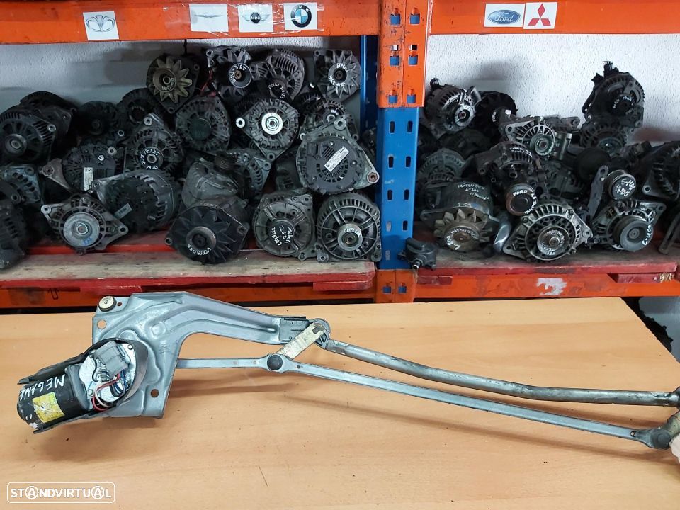 Motor limpa para brisas Renault Megane - 1