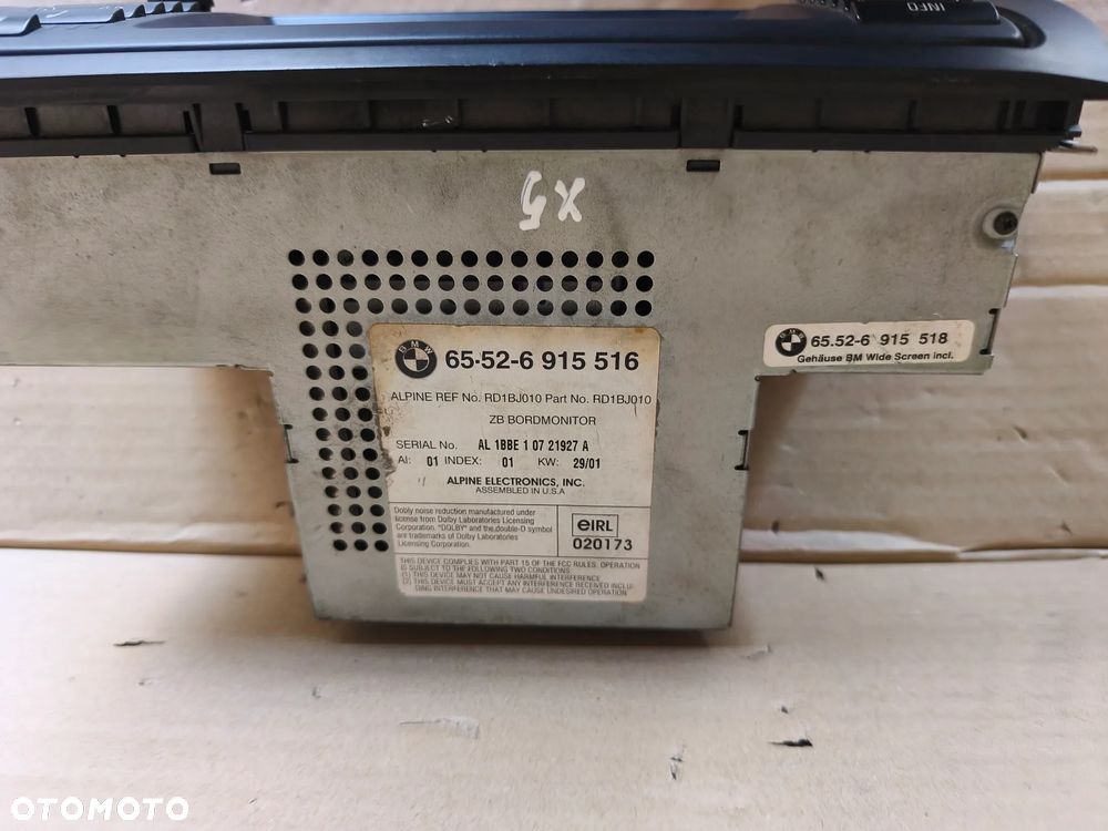 RADIO NAWIGACJA 6915516 BMW X5 E53 - 3