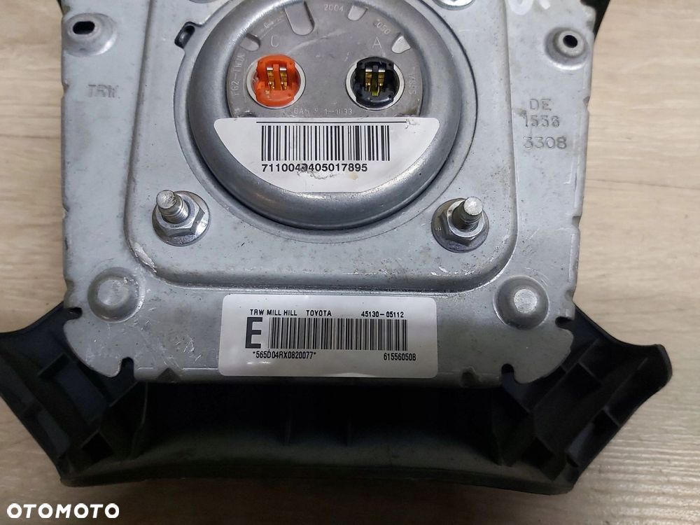 TOYOTA Avensis T25 03-08r air bag kierownicy poduszka kierowcy - 4