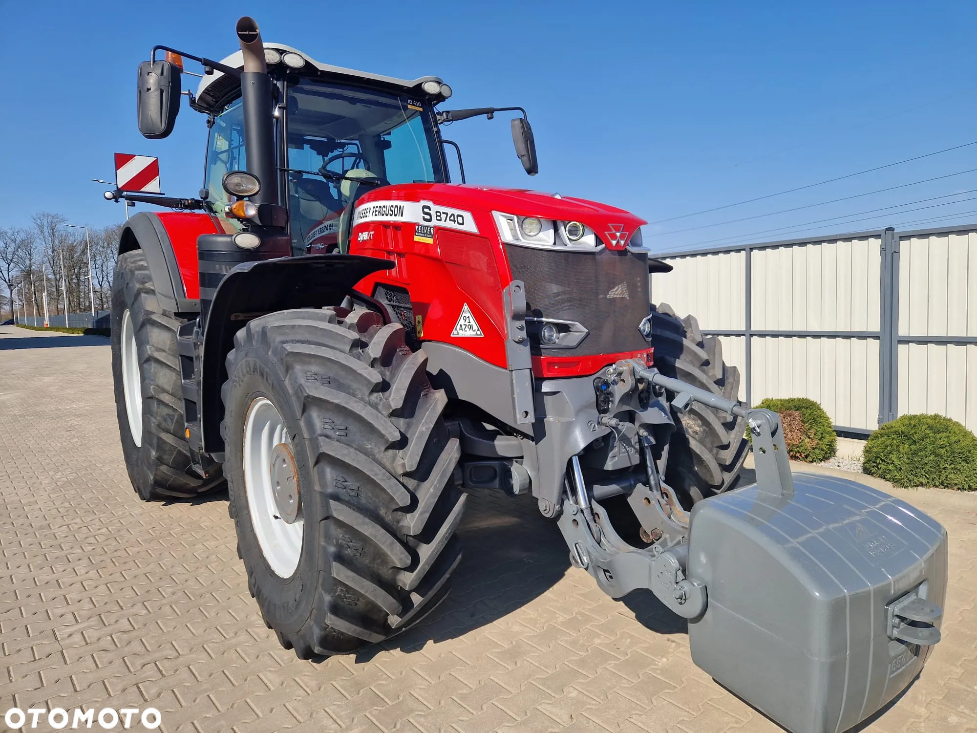 Massey Ferguson 8740S DYNA-VT * 2020r. * 7 142 mth * pełen serwis MF * - 14