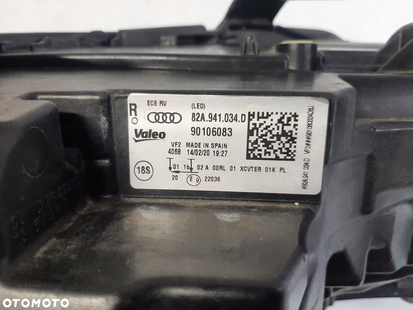 Audi A1 Reflektor Lampa Full Led PRAWA 82A941034D - 3