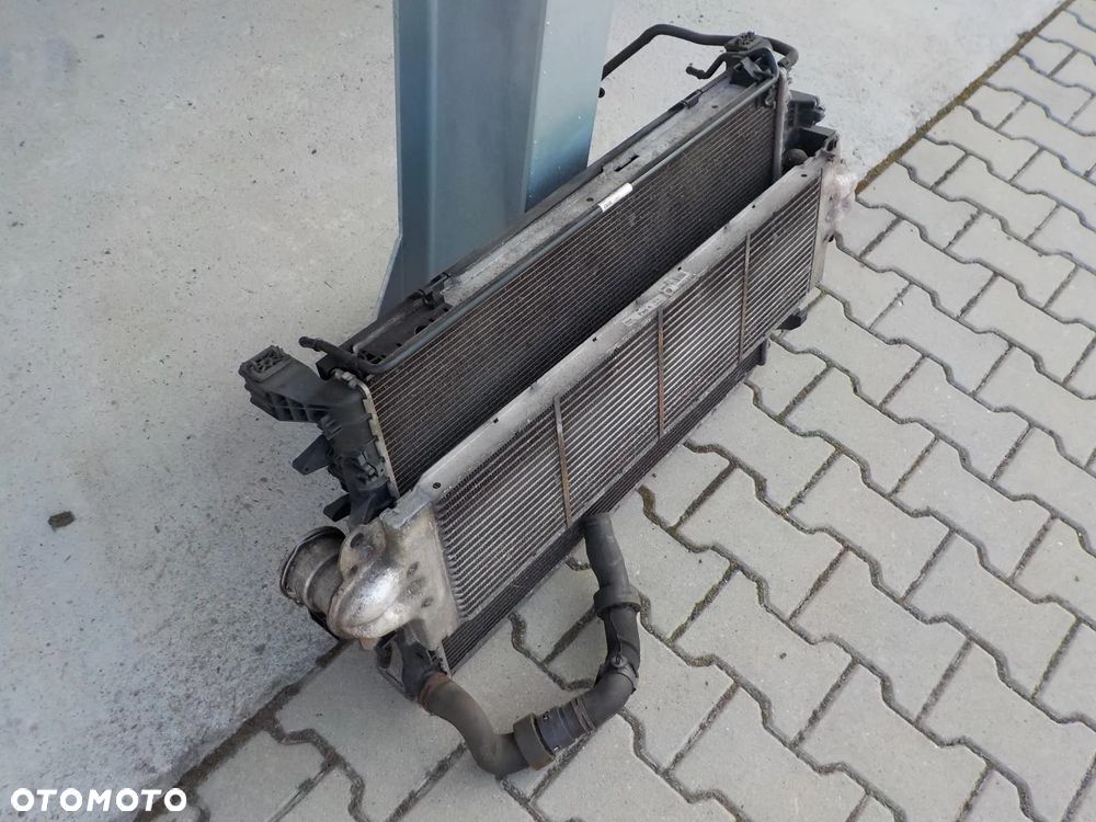 VW T5 2.0 TDI LIFT CHŁODNICA WODY WENTYLATOR INTERCOOLER - 2