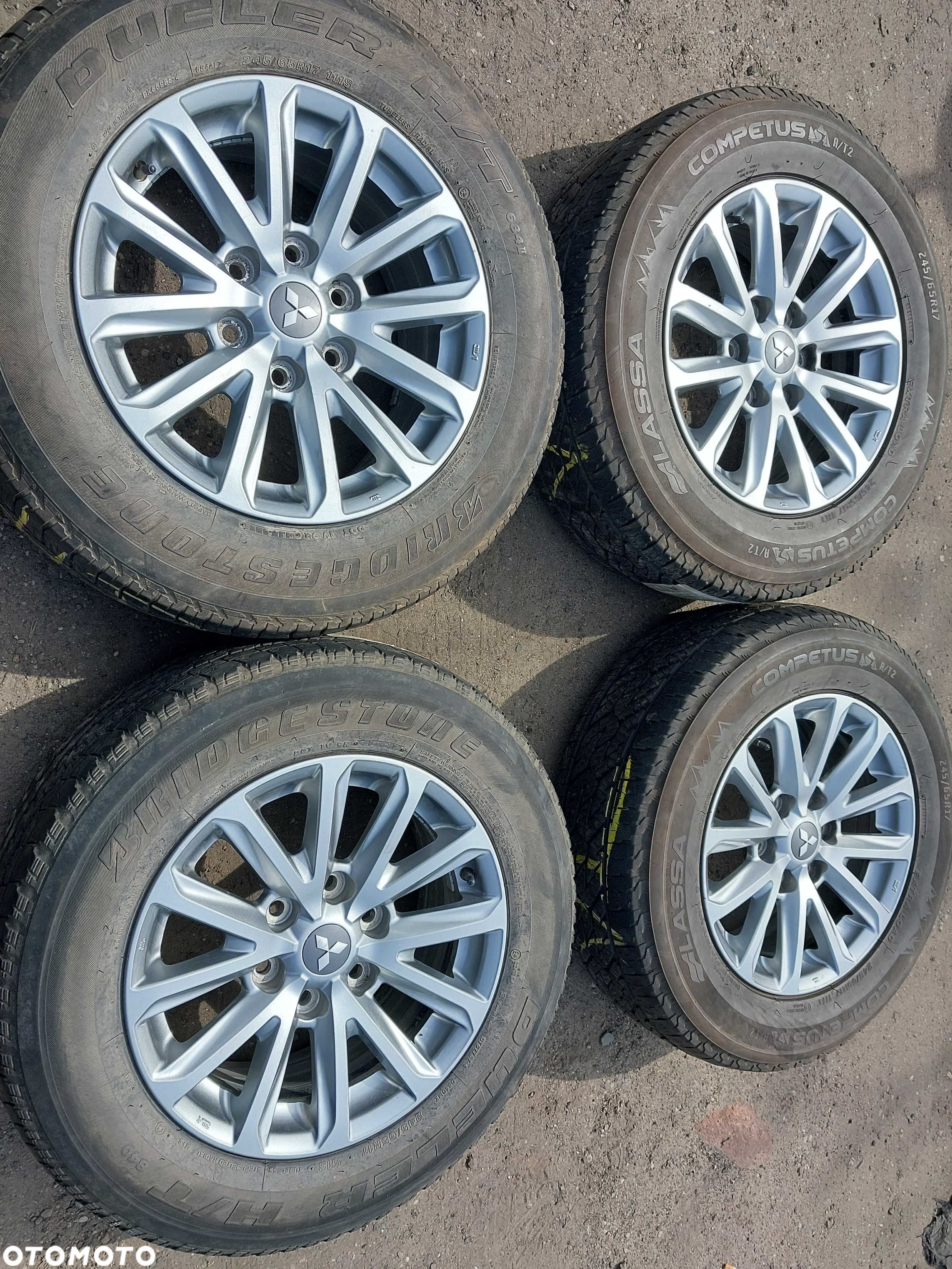 Koła Alufelgi L200 Mitsubishi Felgi Aluminiowe 17 6x139.7 Orginalne - 1