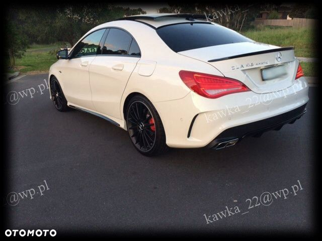 MERCEDES CLA C117 SPOILER LOTKA NA KLAPĘ PODKŁAD! - 7