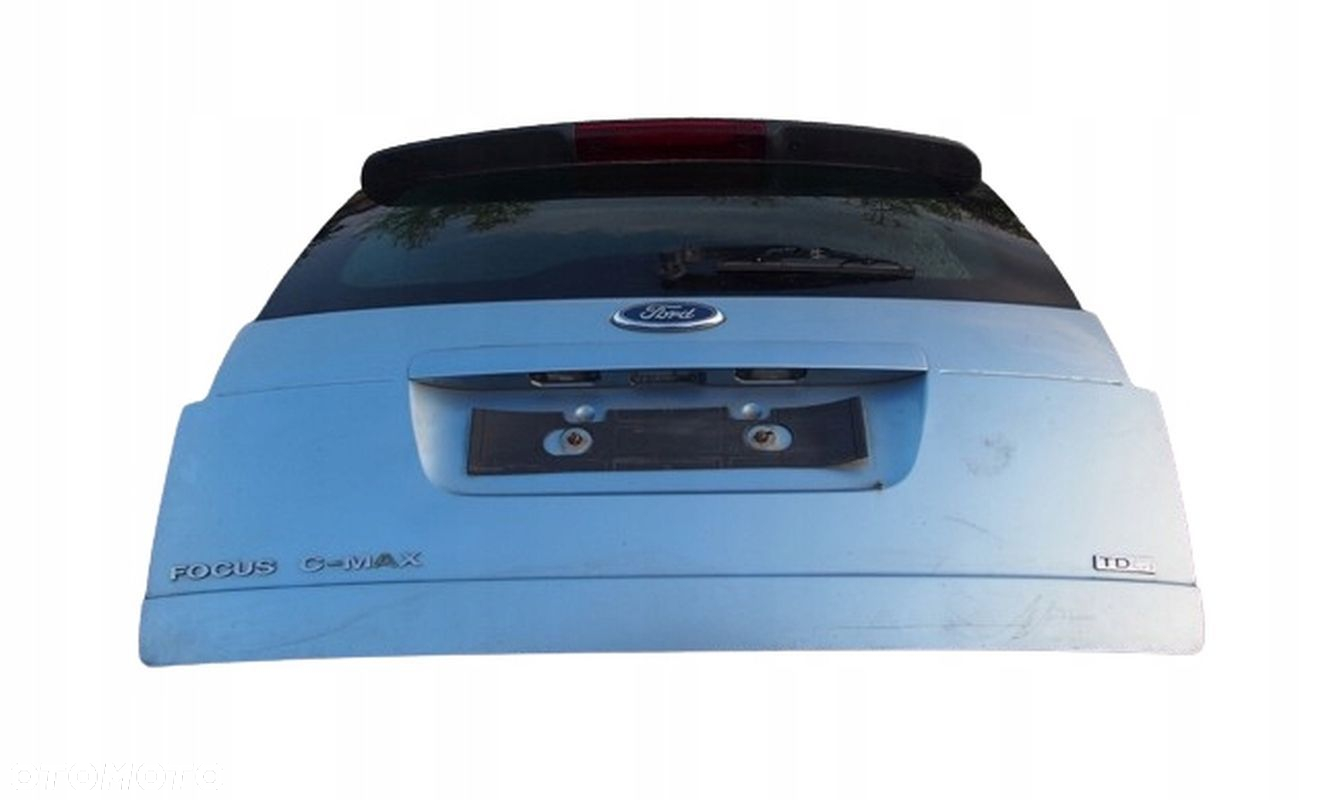 KLAPA BAGAŻNIKA FORD C-MAX MK1 2003-2010r. BŁĘKITNA KOMPLETNA - 2