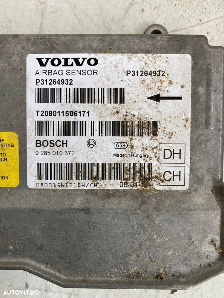 Calculator airbag SRS Volvo S60 V60 XC60 S80 XC70 V70 31264932 - 3