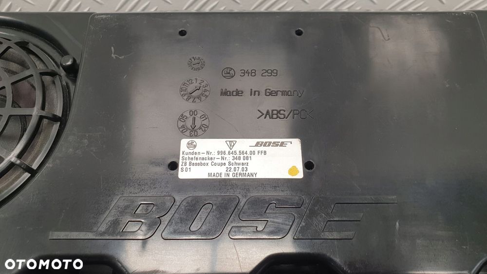 porsche subwoofer głośnik bose 99664556400 - 5