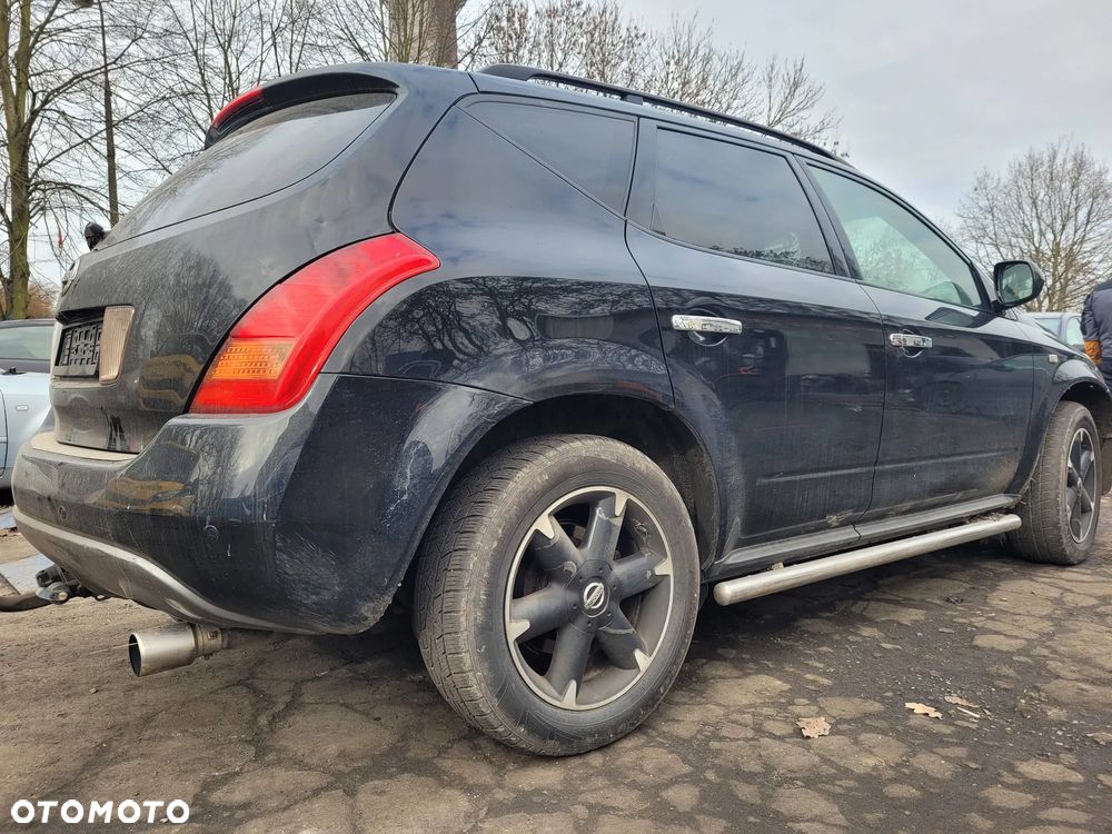 Części- Nissan Murano  Pojemność: 3498  Moc: 172kW  Rok: 2005 Benzyna - 5