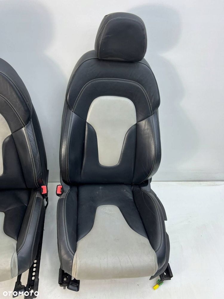 Komptel foteli z boczkami skóra grzane Audi TT TTS Mk2 - 3