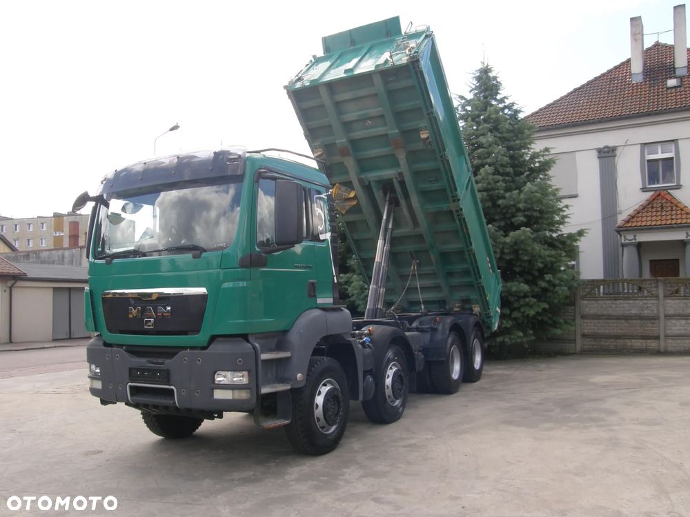 MAN TGS 35.440 8x4 2013rok manual wywrotka Meiller-Kipper z Niemiec - 1