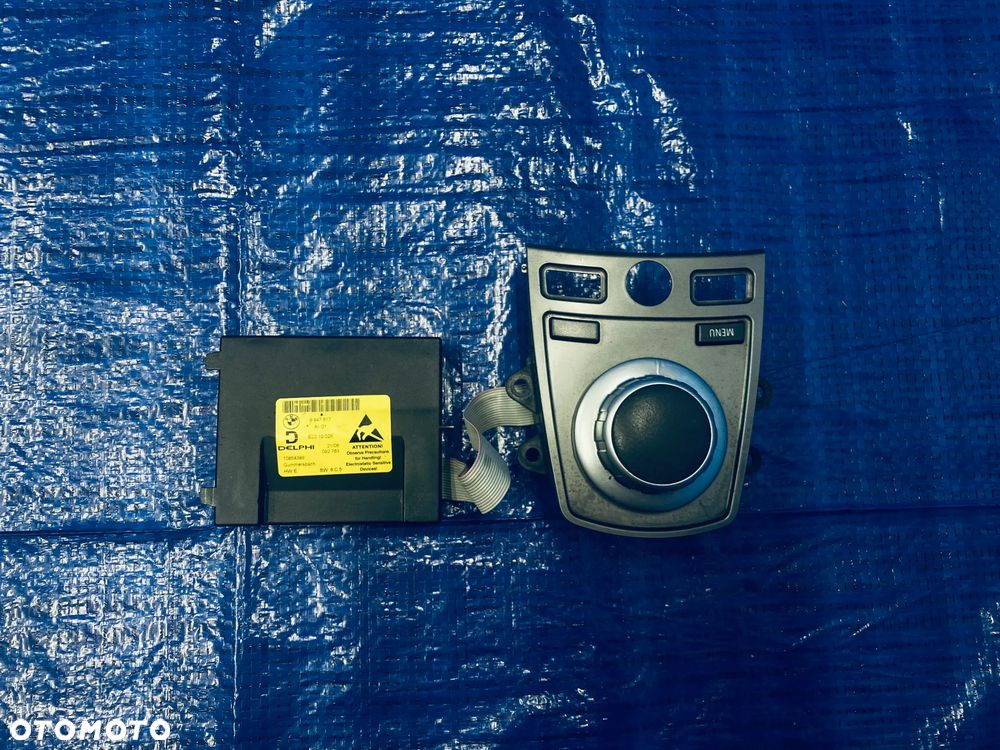 PANEL STEROWANIA RADIA PRZEŁĄCZNIK KONTROLER POKRĘTŁO NAWIGACJI IDRIVE BMW E65 E66 LIFT LCI ; 6980057 6947817 ORYGINAŁ - 3