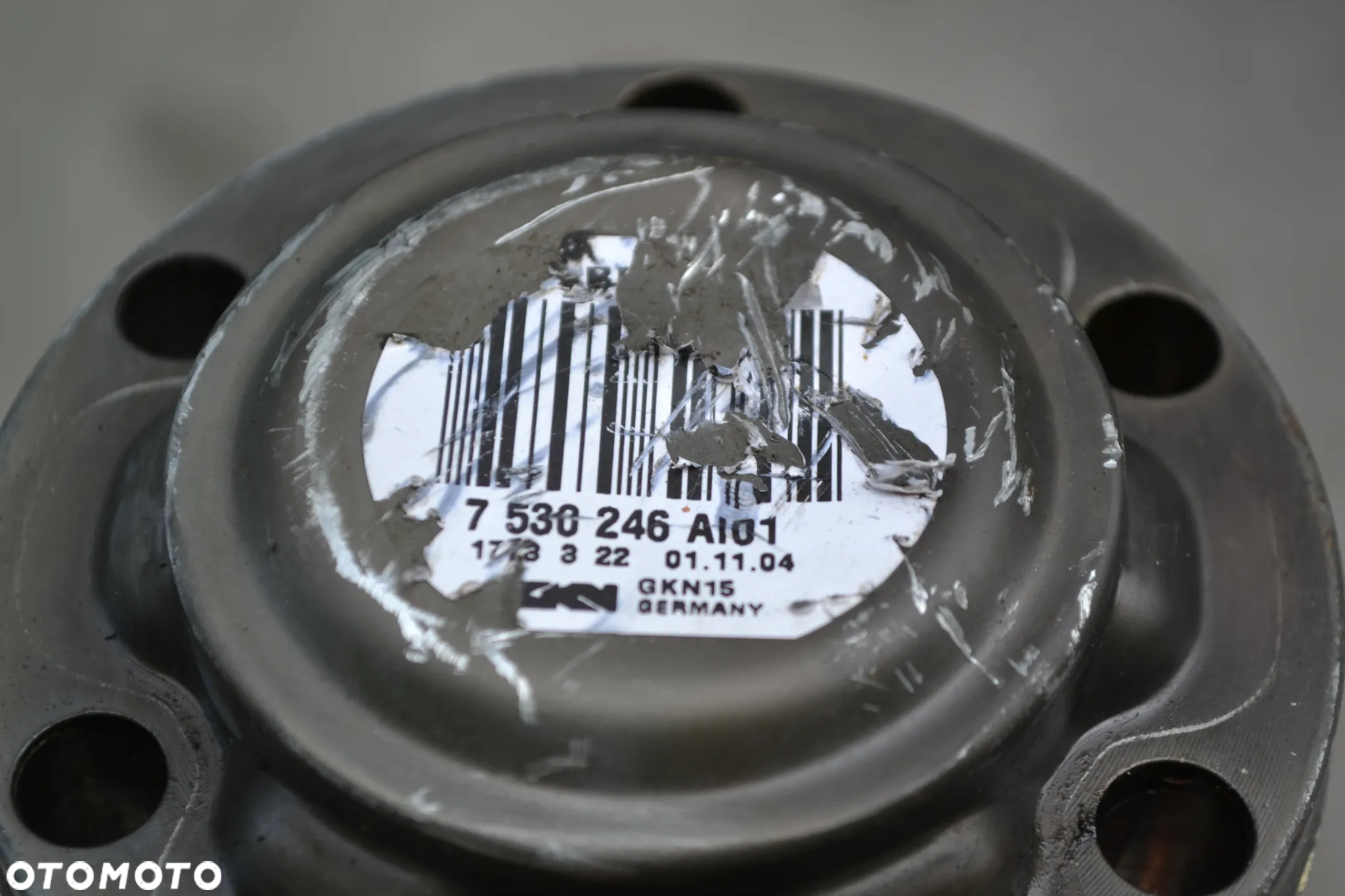 BMW 3 E46 LIFT PÓŁOŚ NAPĘDOWA TYŁ TYLNA PRAWA 7530246 ORYGINAŁ - 4