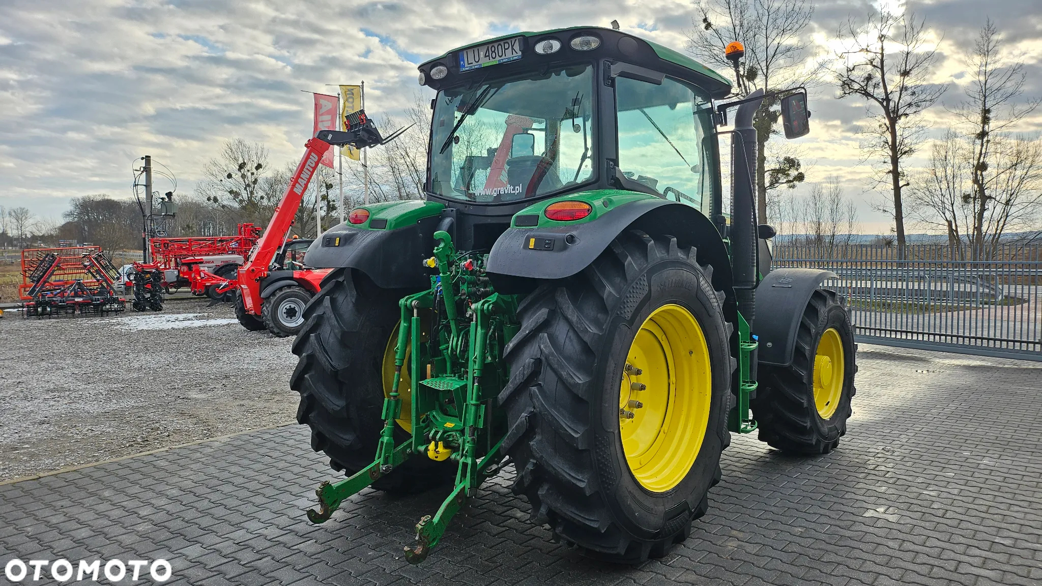 John Deere JD 6150R, AutoPowr 50 km/h, pneumatyka, przedni TUZ + WOM - 6