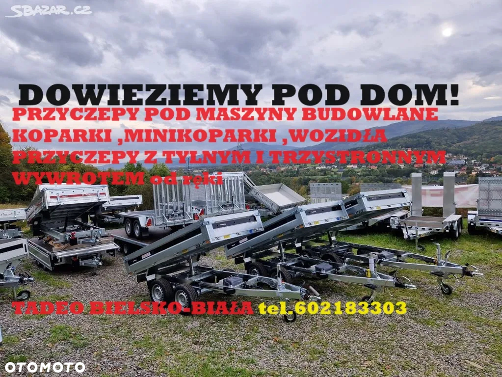 Wiola B3540 MAX 3 osie 3,5t pod koparkę - 17
