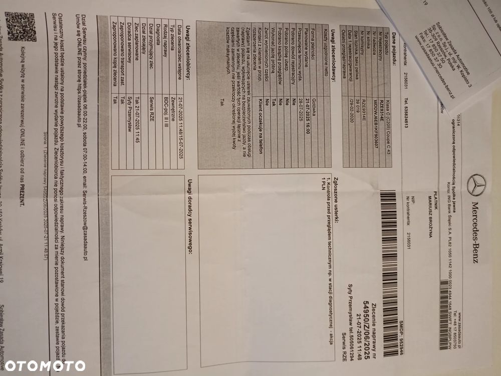 Mercedes-Benz Klasa C AMG 43 Coupe 4Matic 9G-TRONIC - 31