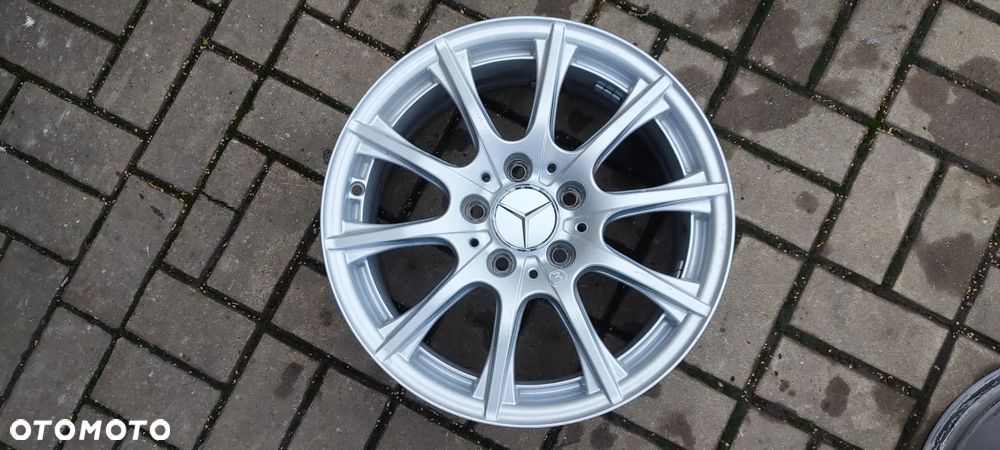 FELGI ALUMNIOWE 5x112 6.5Jx16 CALI ET38 fi 66.6 2054012400 MERCEDES A C CLA KOMPLET 4 SZTUKI - 4