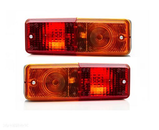 LAMPY TYLNE ZESPOLONE PRZYCZEPA LAWETA FERGUSON F7 - 1