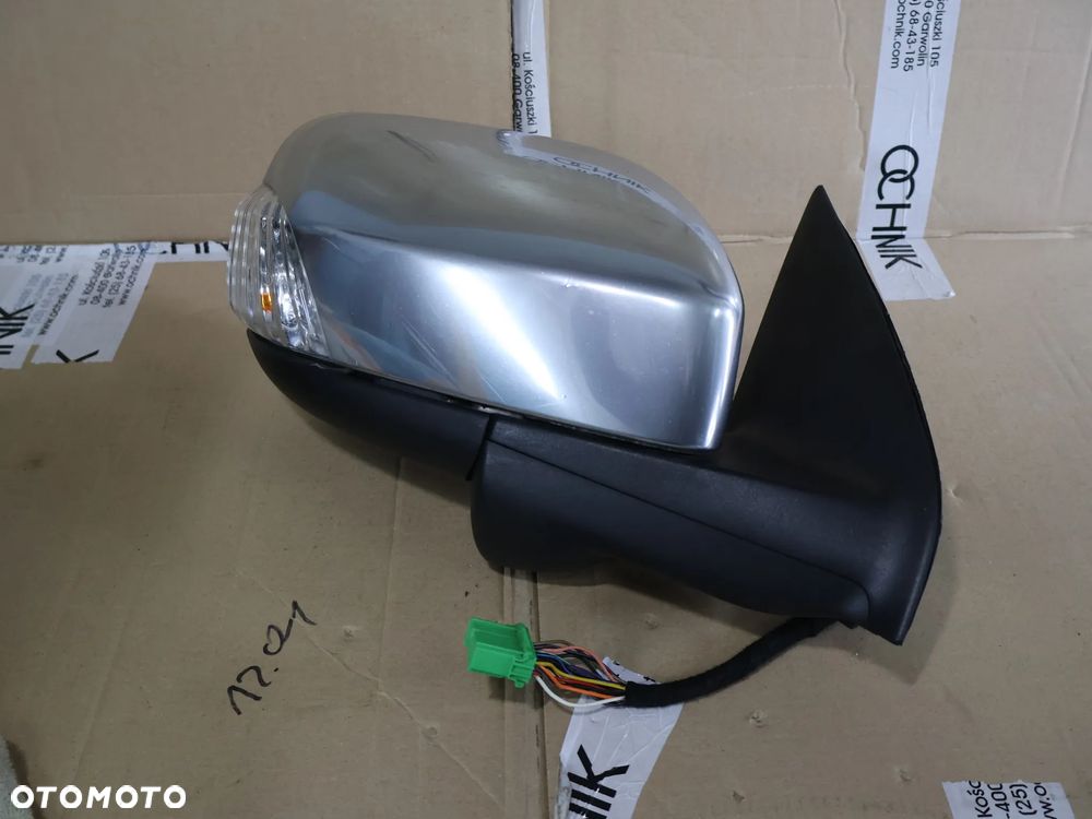 VOLVO XC90 LIFT 12-14 LUSTERKO PRAWE CHROM BLIS KAMERA 18 PIN ORYGINAŁ EUROPA 31217514 - 1