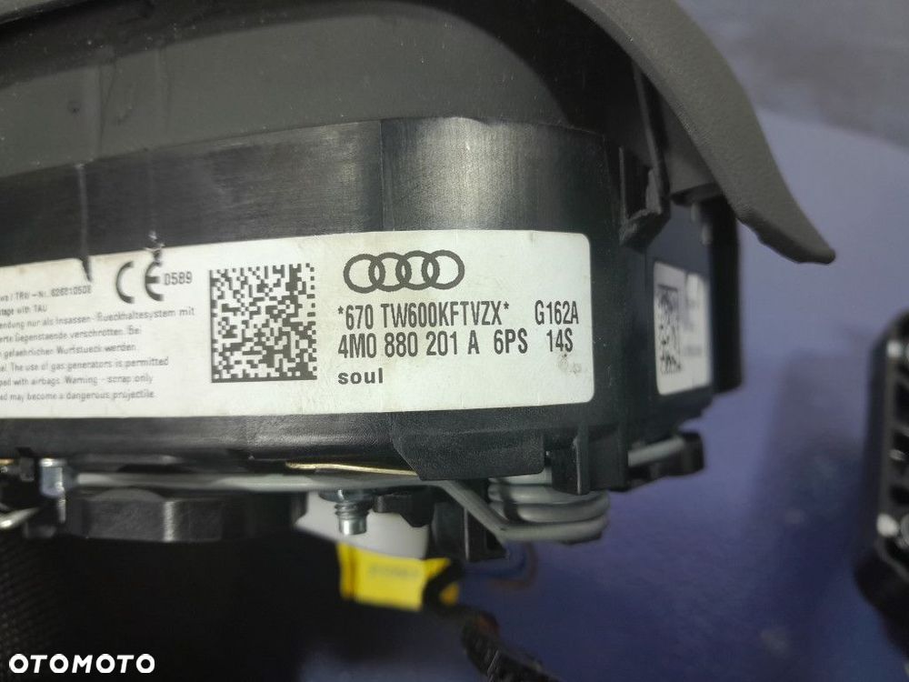 AUDI Q7 II 4M DESKA ROZDZIELCZA KOKPIT PULPIT PODUSZKI SCHOWEK EU - 14