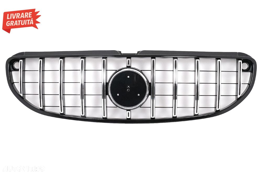 Grila Centrala Smart ForTwo C453 A453 Coupe Cabrio (2014-2019) GTR Design- livrare gratuita - 1