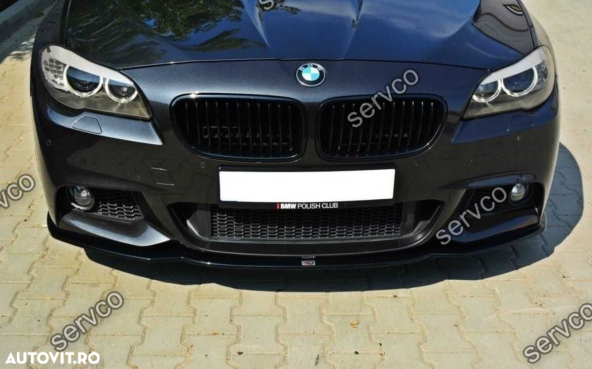 Prelungire fata BMW Seria 5 F10 F11 M-Pachet 11-14 v3 Maxton Design - 7