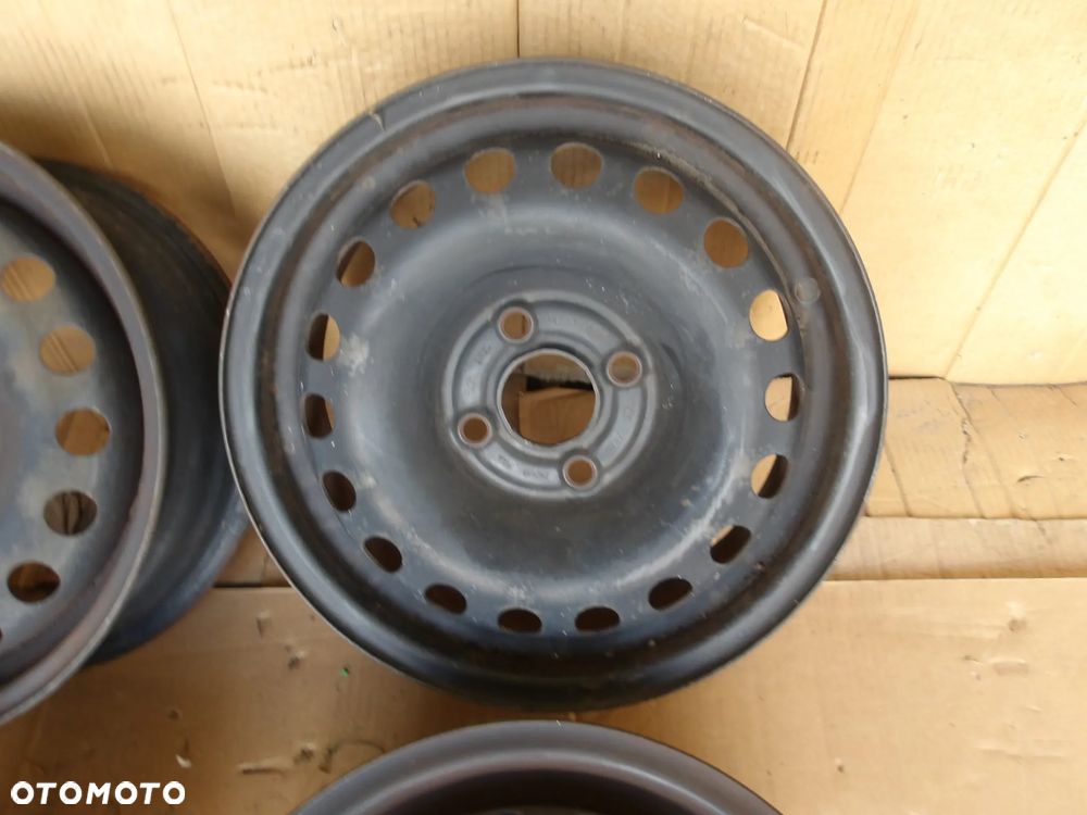 FELGI STALOWE 5X14 4X100 ET35 POLO LUPO UP MI 1S0601027 - 3