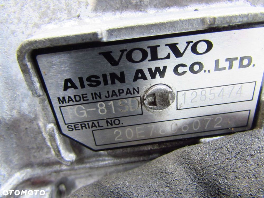 VOLVO XC60 II XC90 II 2.0 T6 T8 HYBRYDA PLUG IN SKRZYNIA BIEGOW AUTOMATYCZNA AUTOMAT TG-81SD 1285474 - 6