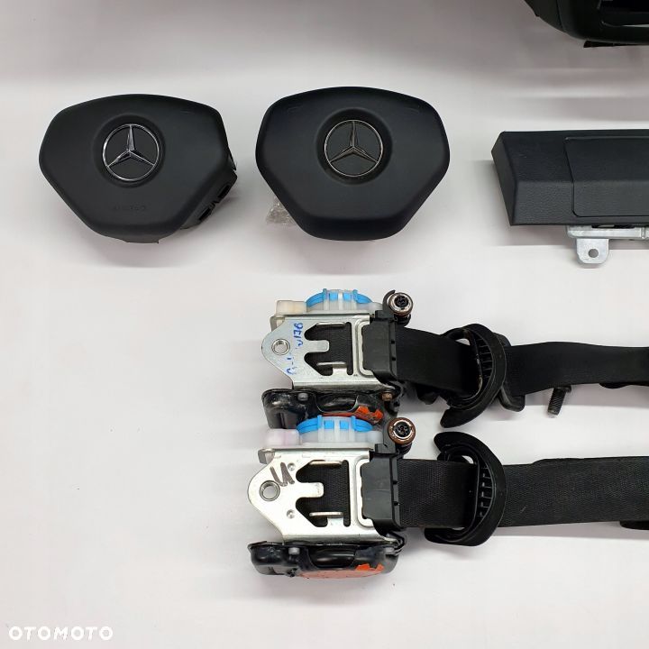 MERCEDES W117 CLA KONSOLA PODUSZKI AIRBAG PASY - 9