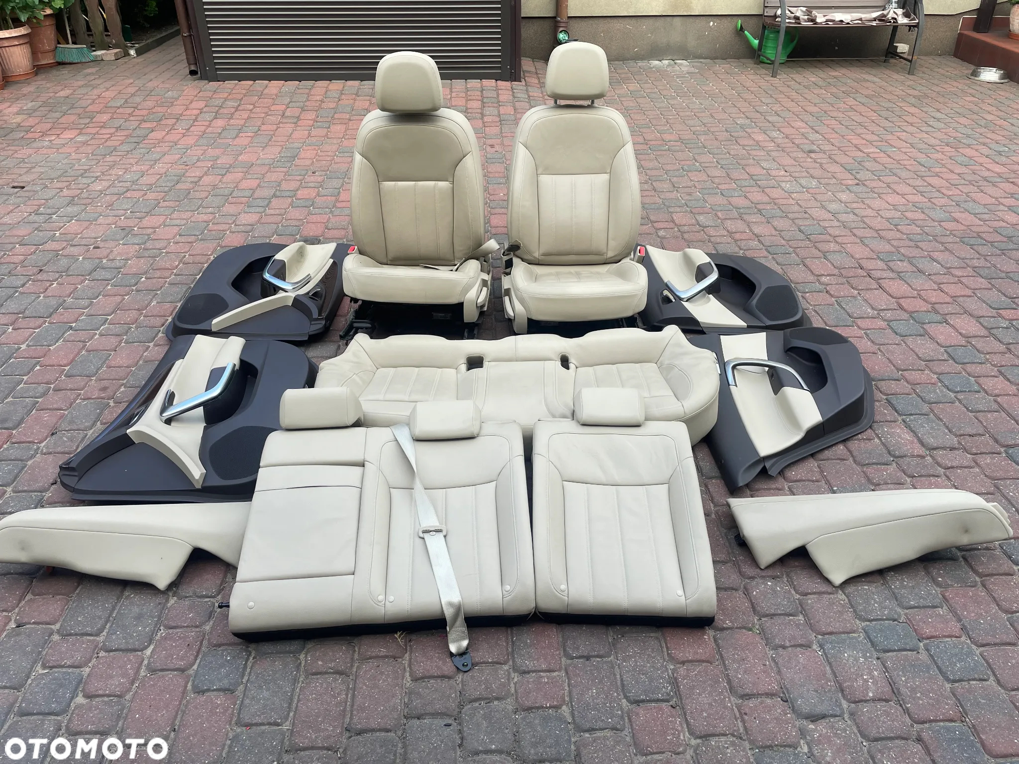 opel INSIGNIA A skóra europa komplet tapicerka fotele boczki ładne ! - 5
