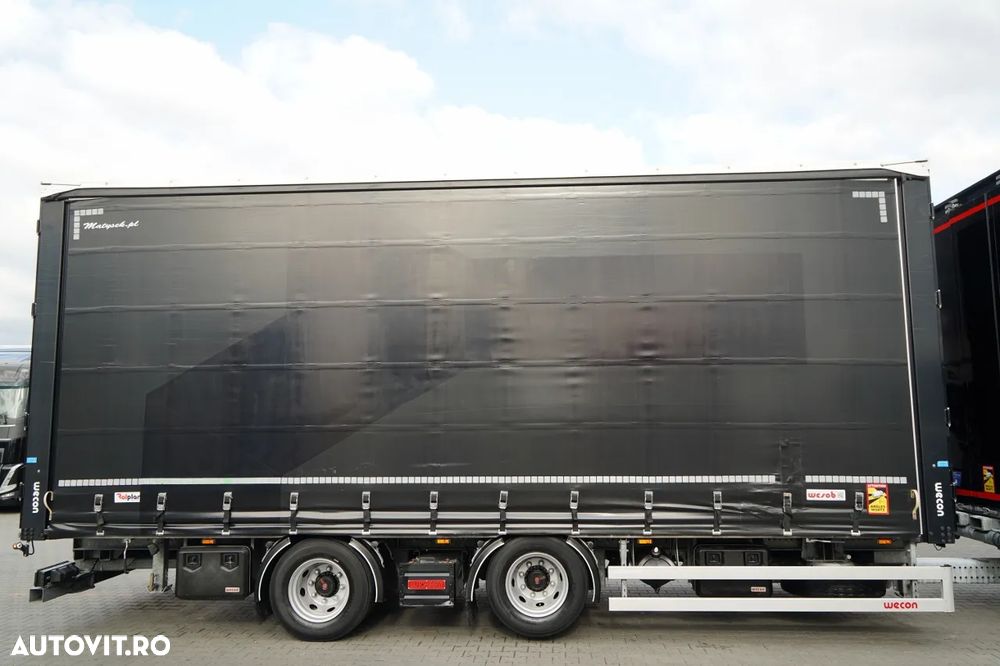 DAF XG 480 / COMBINAȚIE TANDEM / 120 M3 / DRIVE-THROUGH / AER CONDIȚIONAT PARCARE / WECON / PUNTE RELAXABILĂ / ȘINGURI PENTRU STICLE / SAF / 2023 - 12
