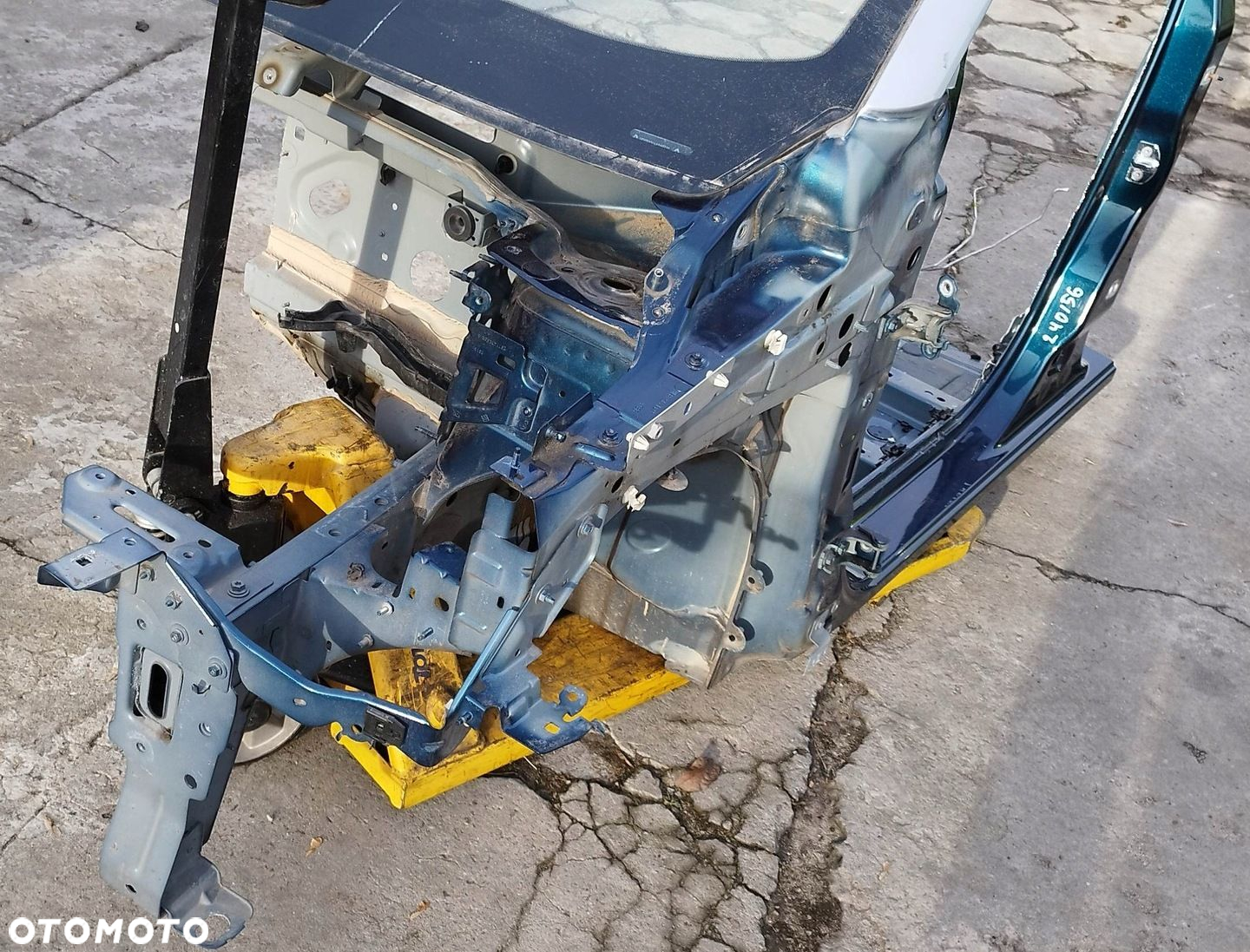 BIXVX ćwiartka słupek środkowy lewy przód próg podłużnica RENAULT CAPTUR 1 - 4