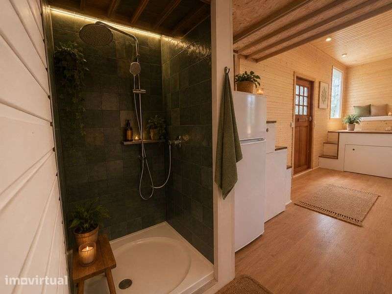 Tiny house totalmente mobilada, disponível em várias versões - Grande imagem: 3/8