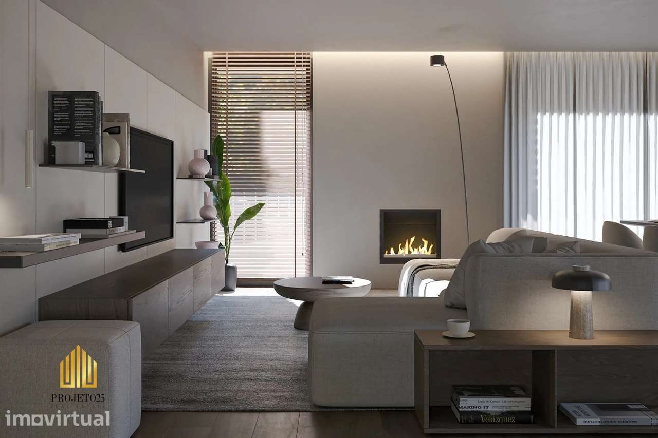 T3 NOVO, Varanda 16m2 em Condº Fechado com Piscina e jardins privados. - Grande imagem: 4/19