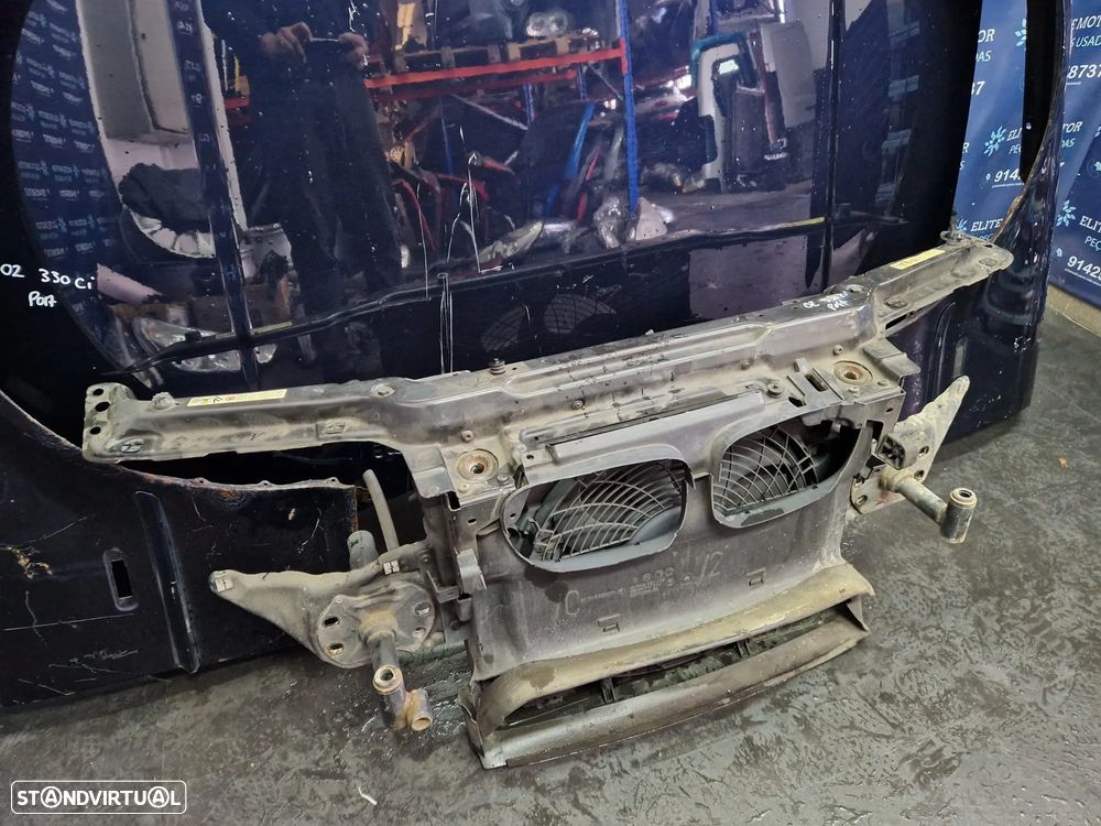 Frente completa usada BMW E46 COUPE 330ci capot parachoques guardalamas oticas radiador 325ci 318ci - 7