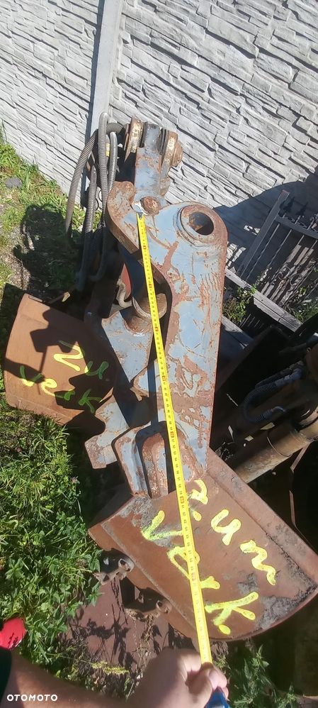 Łyżka chwytakowa 60cm verachter 56cm m. uszami obrotowa hydrauliczna do kop kołowej - 10