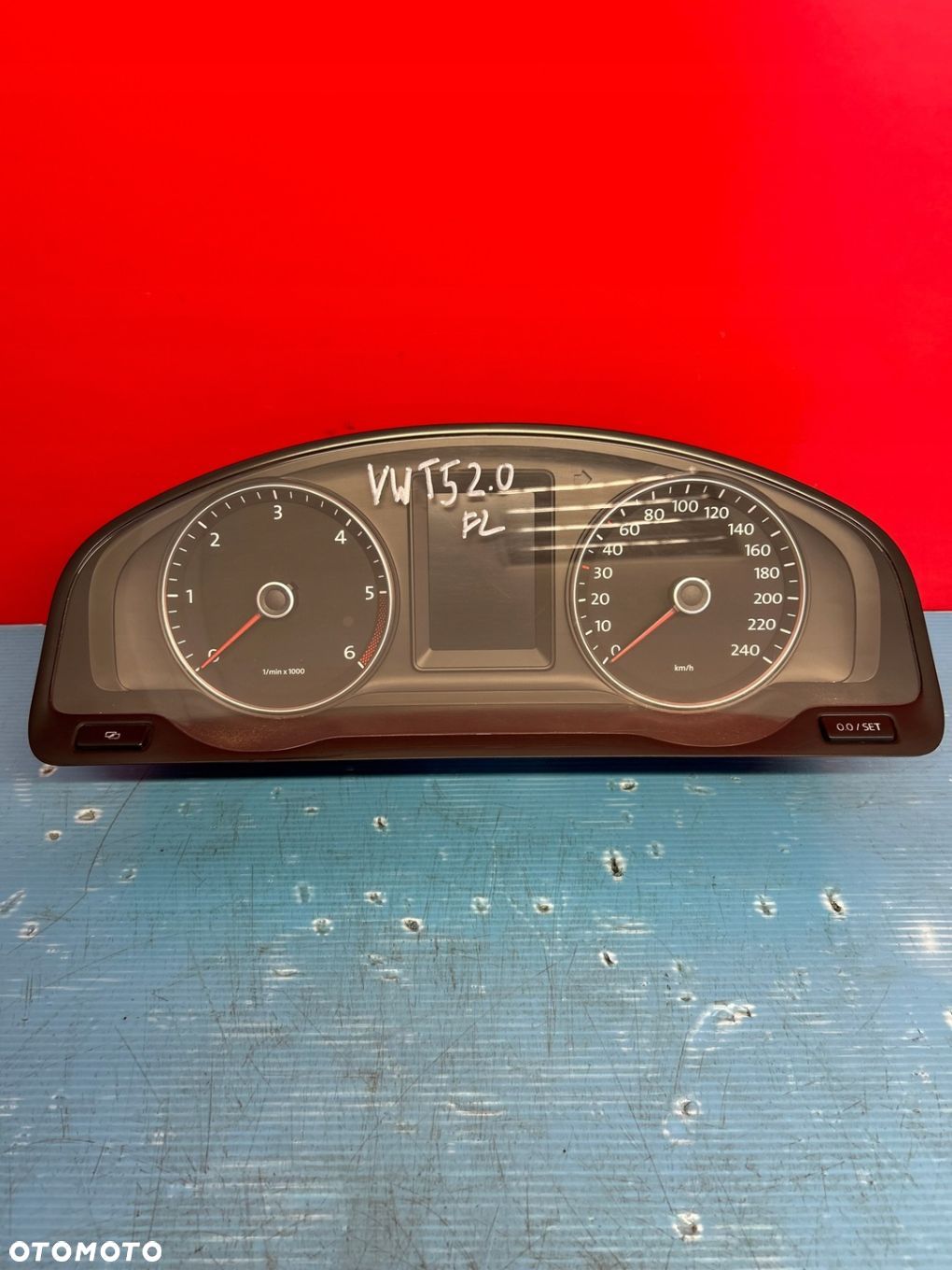 ZEGARY LICZNIK VW VOLKSWAGEN TRANSPORTER T5 FL 2.0 7E0920860A - 1