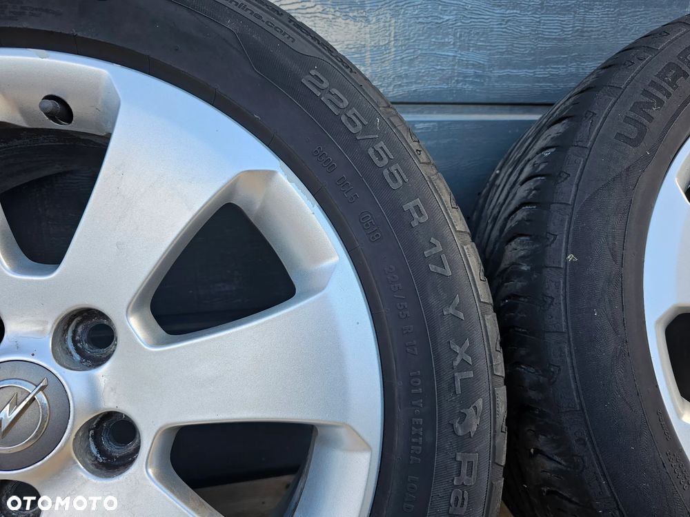 FELGI ALUMINIOWE KOŁA OPONY LETNIE OPEL INSIGNIA A R17 7J 5x120 ET41 225/55/17 - 9