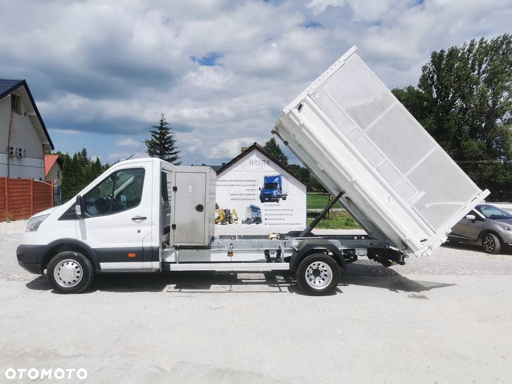 Ford Transit 2.0-170KM Wywrotka blizniak Klima Niski przebieg kiper do 3,5t tranzit - 9