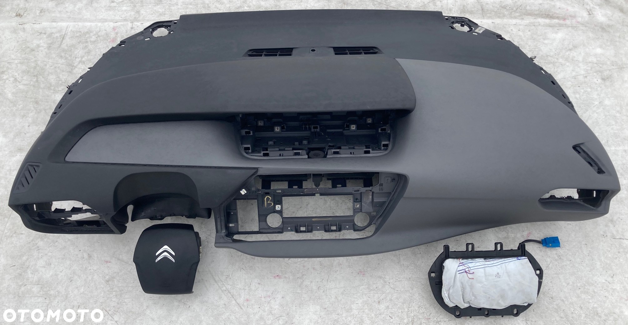 CITROEN C4 PICASSO II DESKA ROZDZIELCZA KONSOLA KOKPIT PULPIT PÓŁKA PARAPET AIRBAG AIR BAG SRS - 2