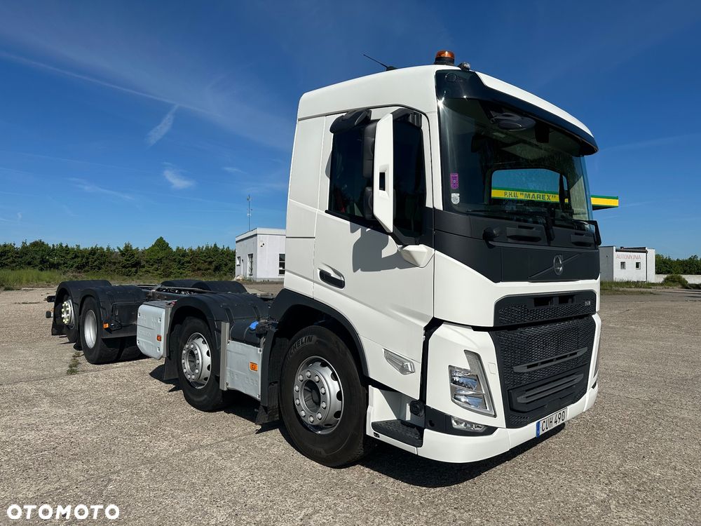 Volvo FM 500  8X2. PODWOZIE POD ZABUUDOWE  ASENIZACYJNY LAWETA - 1