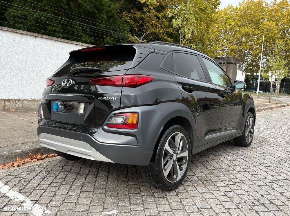 Hyundai Kauai 1.0 T-GDi Premium Pele/Tec.Vermelho - 6