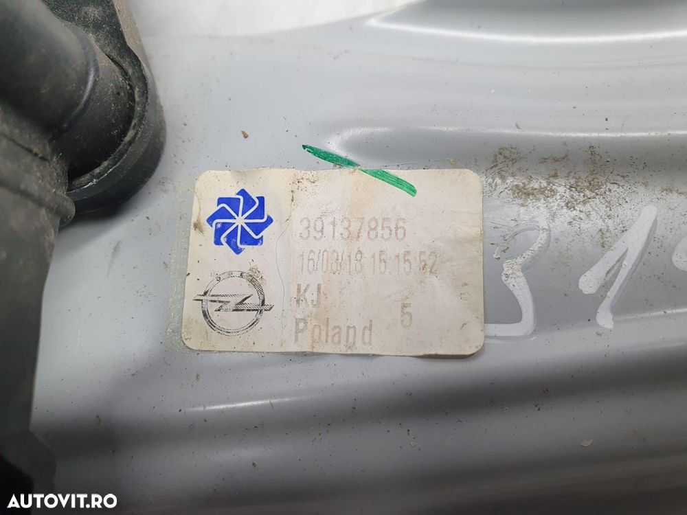 Macara geam dreapta fata 39137856 Opel Crossland X 1 [2017 - 2020] 1. - 3