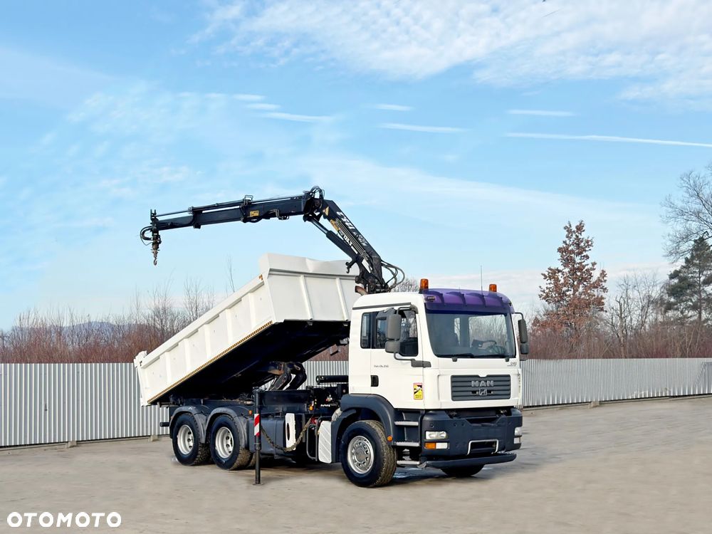 MAN TGA 26.350 *WYWROTKA 4,90m *TEREX ATLAS 125.2 * 6x4 * STAN BDB - 2